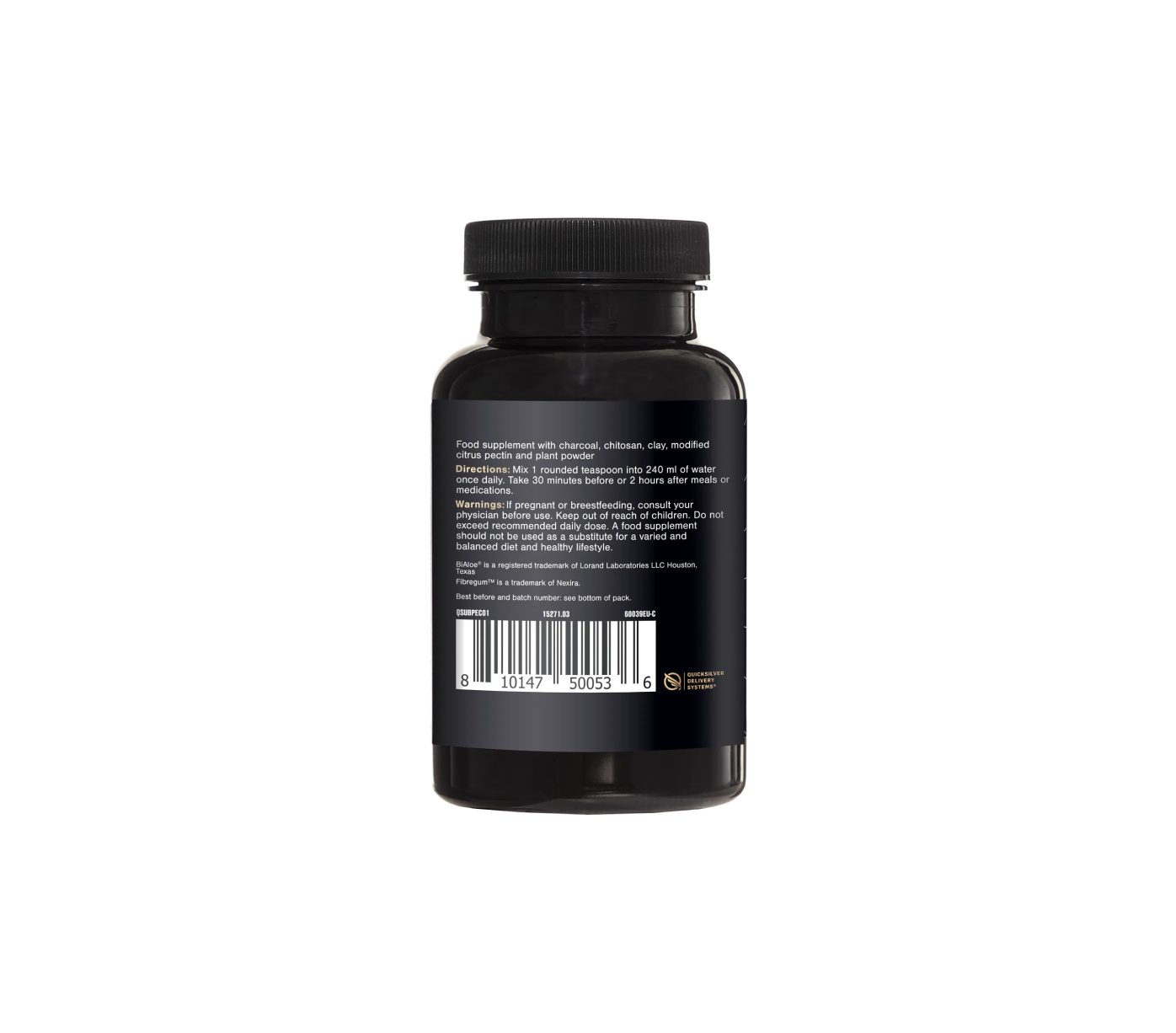 Quicksilver Scientific EU Ultra Binder, 100 g powder, for detoxification of toxins, facts